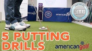 5 putting drills | Golf Tips | Lesson 65