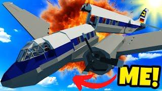 Zombies Caused Our Plane to EXPLODE in Stormworks Multiplayer!