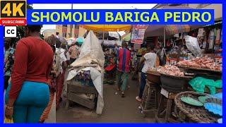 SHOMOLU-BARIGA-PEDRO 4K WALKING TOUR-LAGOS-NIGERIA