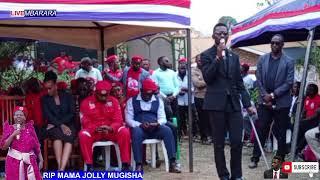 H.E PRESIDENT BOBI WINE FULL SPEECH TODAY AT MAAMA JOLLY MUGISHA