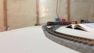 Test Run on the first track configuration