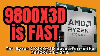 AMD 9800X3D Is One Fast CPU #amd #9800x3d #cpu  @3DGAMEMAN