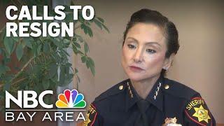 San Mateo County Sheriff's Office captains call on Christina Corpus to resign