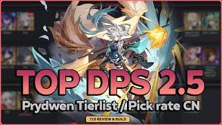 Top 1 Server gọi tên Feixiao? -  Prydwen TierList 2.5 - Pick Rate CN! #honkaistarrail #tierlist