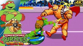 TMNT: Turtles in Time - Raphael (Arcade / 1991) 4K 60FPS