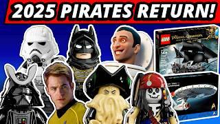 LEGO NEWS! Pirates Black Pearl Returns! Skibidi Toilet?! Star Trek Enterprise?! Darth Vader Samurai?