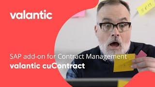 SAP add-on for contract management: valantic cuContract