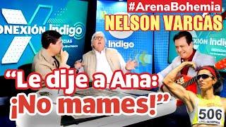 EN #ArenaBohemia #NelsonVargas juega cubilete y analiza a #AnaGuevara