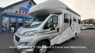 Auto-trail Tribute T-736 4 Berth 4 Travel seat Motorhome