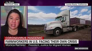 CNN interviews Monica Ramirez, Founder, Justice for Migrant Women, on Trump's immigration ban plans