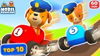 Mobil Penolong TOP 10 | Kartun Bayi dengan Kendaraan untuk Anak | Game Mobil Terbaik untuk Anak