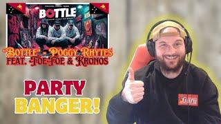 PARTY BANGER! Aussie Reacts to BOTTLE - POGGY RYTES FT. FOEFOE X KRONOS (OFFICIAL AUDIO)