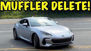 2023 Subaru BRZ 2.4L w/ MUFFLER DELETE!