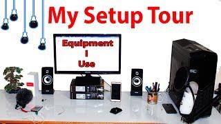 Setup Tour | Geeky Soumya And Blustifie Channel Setup Tour | My Jugaad!!