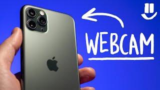 Use iPhone as Webcam on Mac - Camo app review!