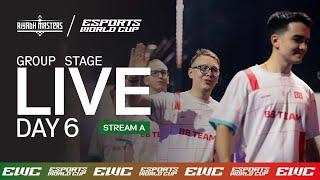 Dota 2 Riyadh Masters x EWC - Day 6 - Group Stage | Stream A