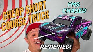 FMS FSC24 Chaser 1/24 rc short course truck - unboxing, test, pros and cons