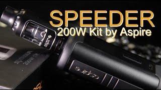 "SPEEDER" 200W Kit with ATHOS Subohm Tank by: Aspire ~MOD and TANK REVIEW~