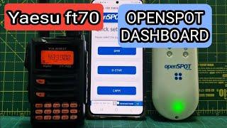 YAESU FT-70 OPENSPOT 4 PRO