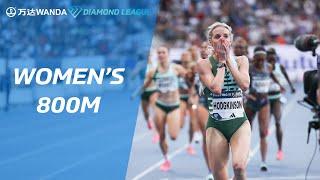 Keely Hodgkinson breaks the 800m British record in Paris - Wanda Diamond League 2023