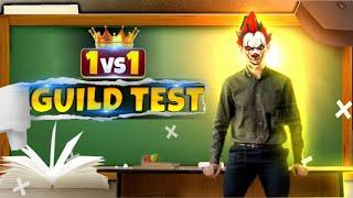 Live 1v2 Guild Test || Free Fire India Live #fflive #nonstopgaming