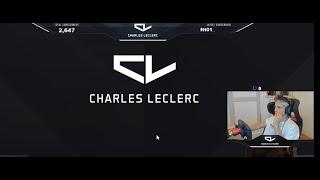 CHARLES LECLERC F1 VIRTUAL GRAND PRIX LIVE! SPANISH GRAND PRIX!