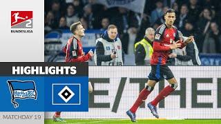 Hamburg Just Unstoppable! | Hertha BSC - Hamburger SV 2-3 | Highlights | Matchday 19 - Bundesliga 2