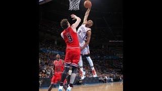 Westbrook posterizes Asik!