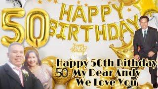 Happy 50th birthday to the best dad and husband/Teacher Espie TV