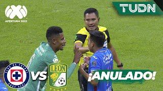 ¡OTRO ANULADO! Era gol de Carneiro | Cruz Azul 0-0 León | Liga Mx AP2022-Repechaje | TUDN