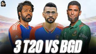 India vs Bangladesh T20 Series 2024  • Career Mode • Cricket 24 • Anmol Juneja