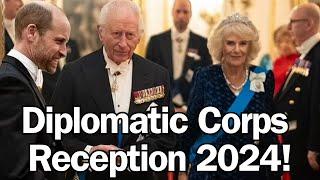 Princess Of Wales, Catherine MISSES Diplomatic Corps Reception 2024 | British RoyalFamily