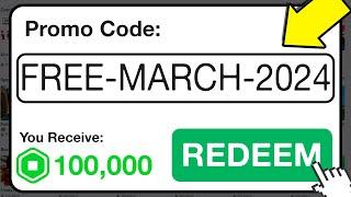 This *SECRET* Promo Code Gives FREE ROBUX! (Roblox March 2025)