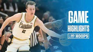 Purdue vs. Texas A&M | Highlights | Big Ten Men's Basketball | 12/14/2024