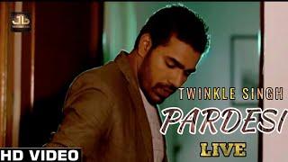 New Punjabi Song || Pardesi || Twinkle Singh || Live || Kala Barara || Team Jb Productions ||