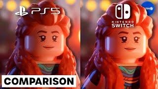 LEGO Horizon Adventures PS5 Vs. Nintendo Switch | Side-By-Side Gameplay Comparison