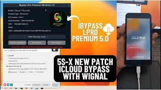 iPhone 5S to X New Patch iCloud Bypass with signal iOS 17 | iBypass LPro Premium 5.0 | A2GSM