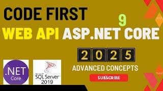 Web API CRUD in Asp.Net Core 9 with Code First & Consume | Asp.net Core Web API | in Hindi 