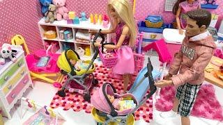 Barbie Babies Strollers Haley Ally Park!!