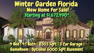 Winter Garden Florida Home with Basement | Lucerne II Model by Lennar Homes | SOLD!