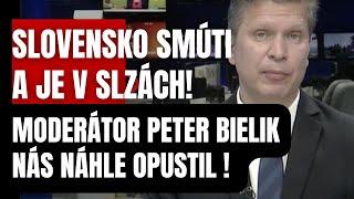 Slovensko smúti a je v slzách! Moderátor Peter Bielik nás náhle opustil! Osudným sa mu stal…