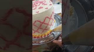 how to do cake decorations at home | cake frosting at home