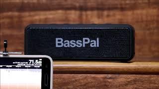 BassPal SoundRo X3 Bluetooth Speaker Sound Test ASMR