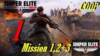 Sniper Elite Resistance Gameplay #01/PC/Xbox/PS5(2K-60fps)