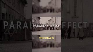 How to create the Parallax Effect used in documentaries #parallax #photography #howto