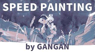 【CLIP STUDIO PAINT】 speed painting by GANGAN