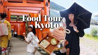 Trying Kyoto's delicious food, seeing a Geisha before we’re band & the best shrine in Japan! ️