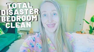 Total Disaster Bedroom Clean | CLEANING LIFESTYLE | Rose Kelly