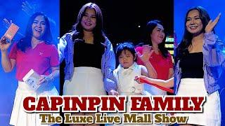 Ser Geybin Capinpin Family PINAGKAGULUHAN sa Luxe Live Mall Show - Mama Beth, Elma Asagra & Sky