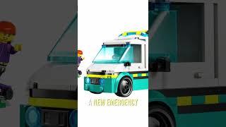 LEGO City Emergency Ambulance (60451) #lego, #legocity, #legoambulance